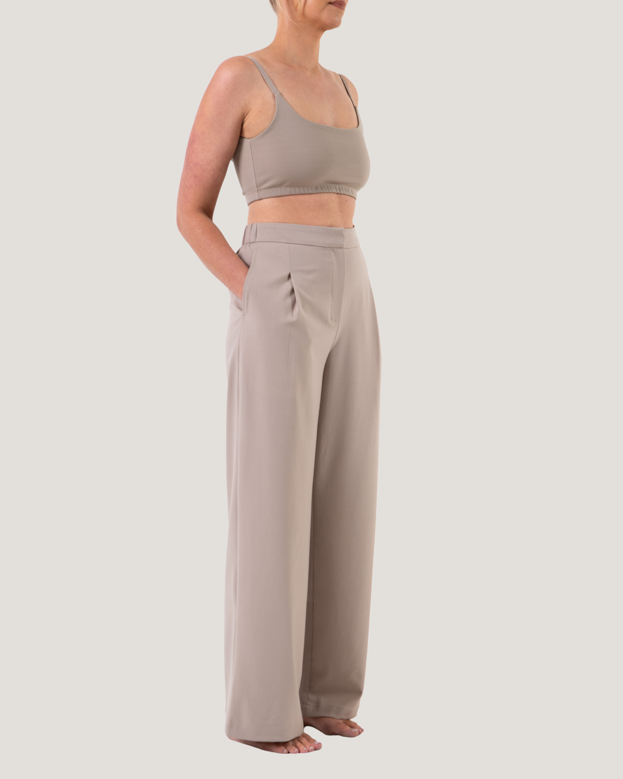 Shirt and Pants Set - Pumice Stone