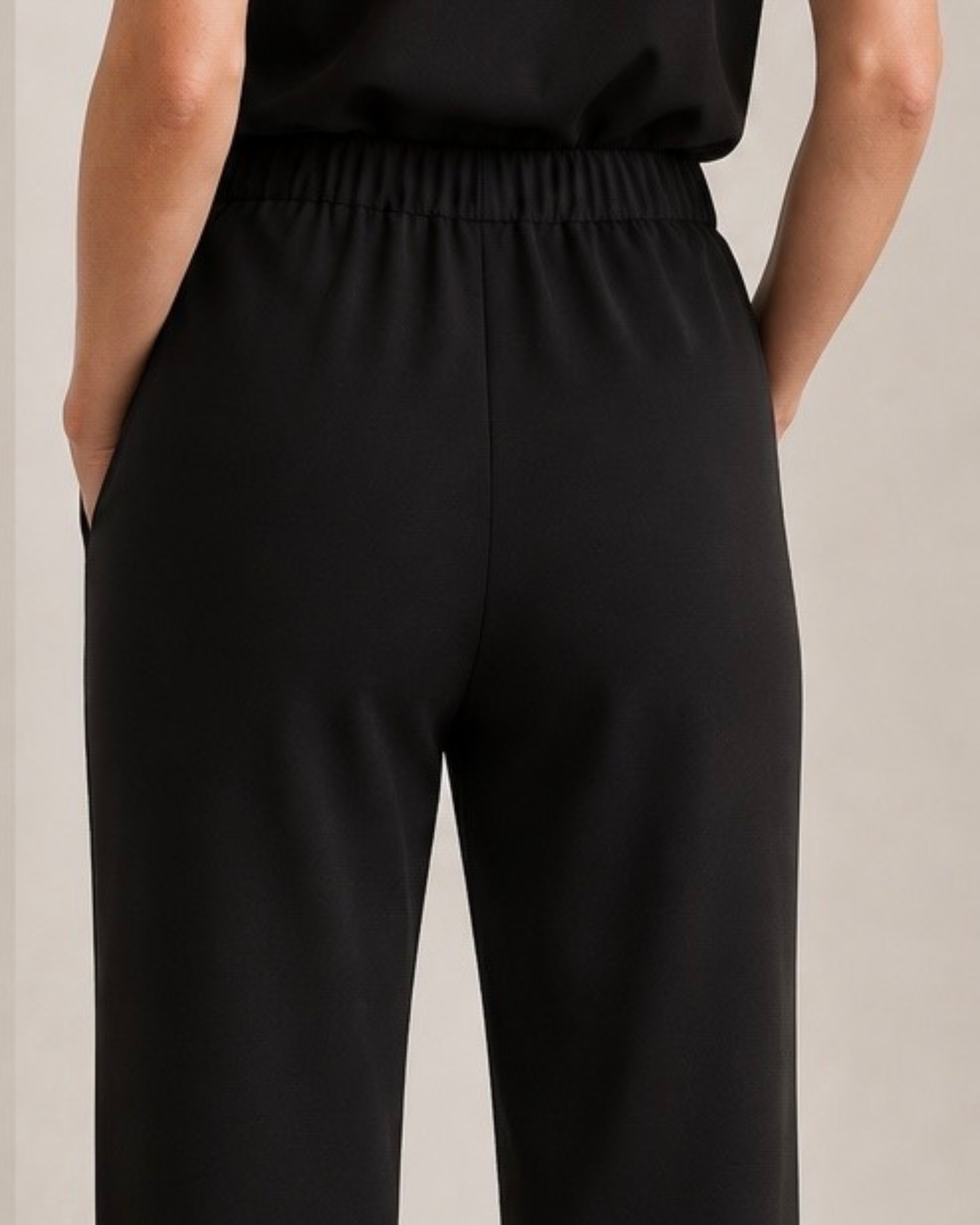 Ultra Soft High Waist Pants Onyx